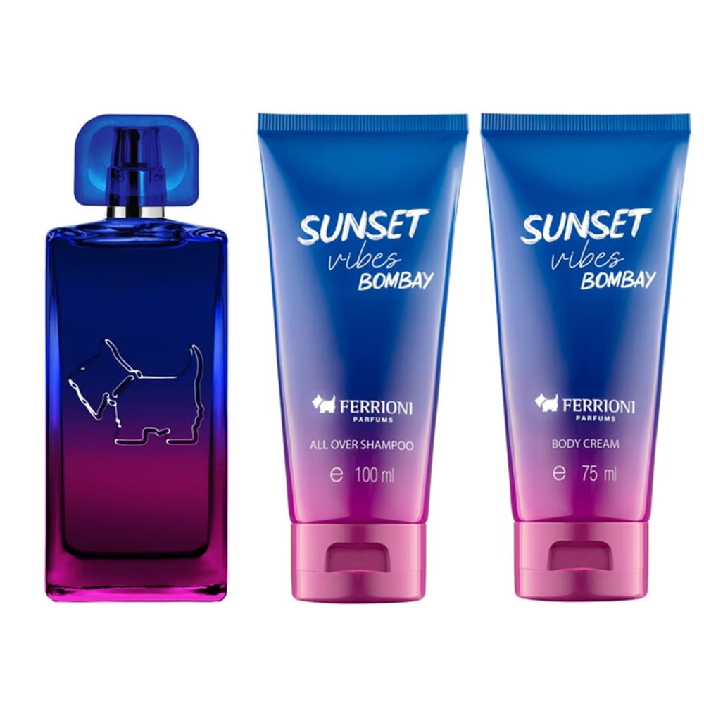 Set Ferrioni Sunset Vibes Bombay 3 Piezas Men Edt