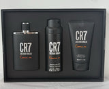 Set Cristiano Ronaldo Cr7 Game On Man 3 Piezas 100Ml Edt, 150Ml Shower Gel, 150Ml Bodyspray